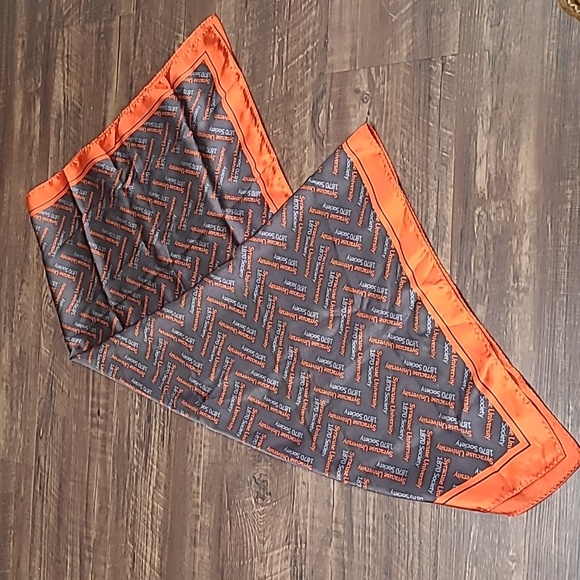 Syracuse University 1870 Society 36" Silk Scarf - Picture 1 of 5
